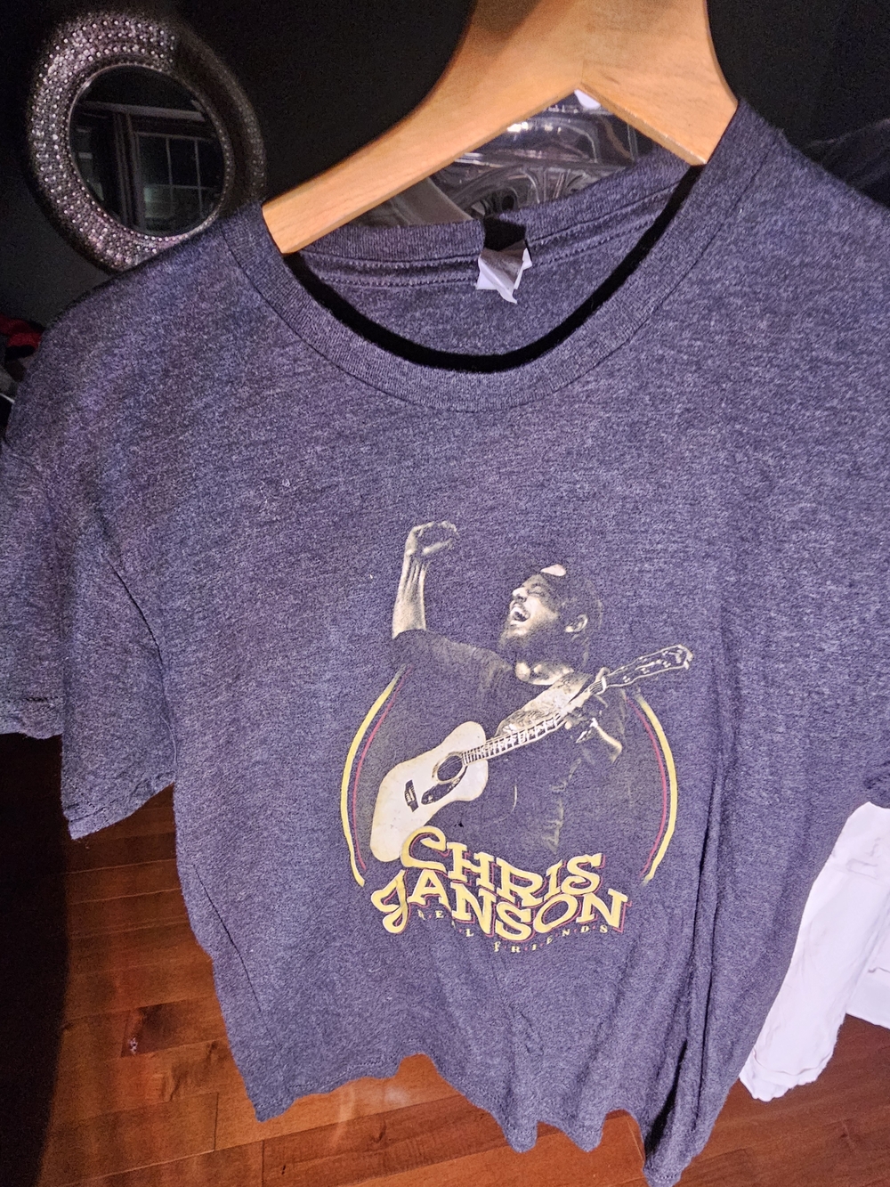 next Gray Chris Janson Graphic Short Sleeve Tee